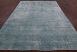 Persian Overdyed Hand Knotted Wool Area Rug - 8' 3" X 11' 3" - Golden Nile