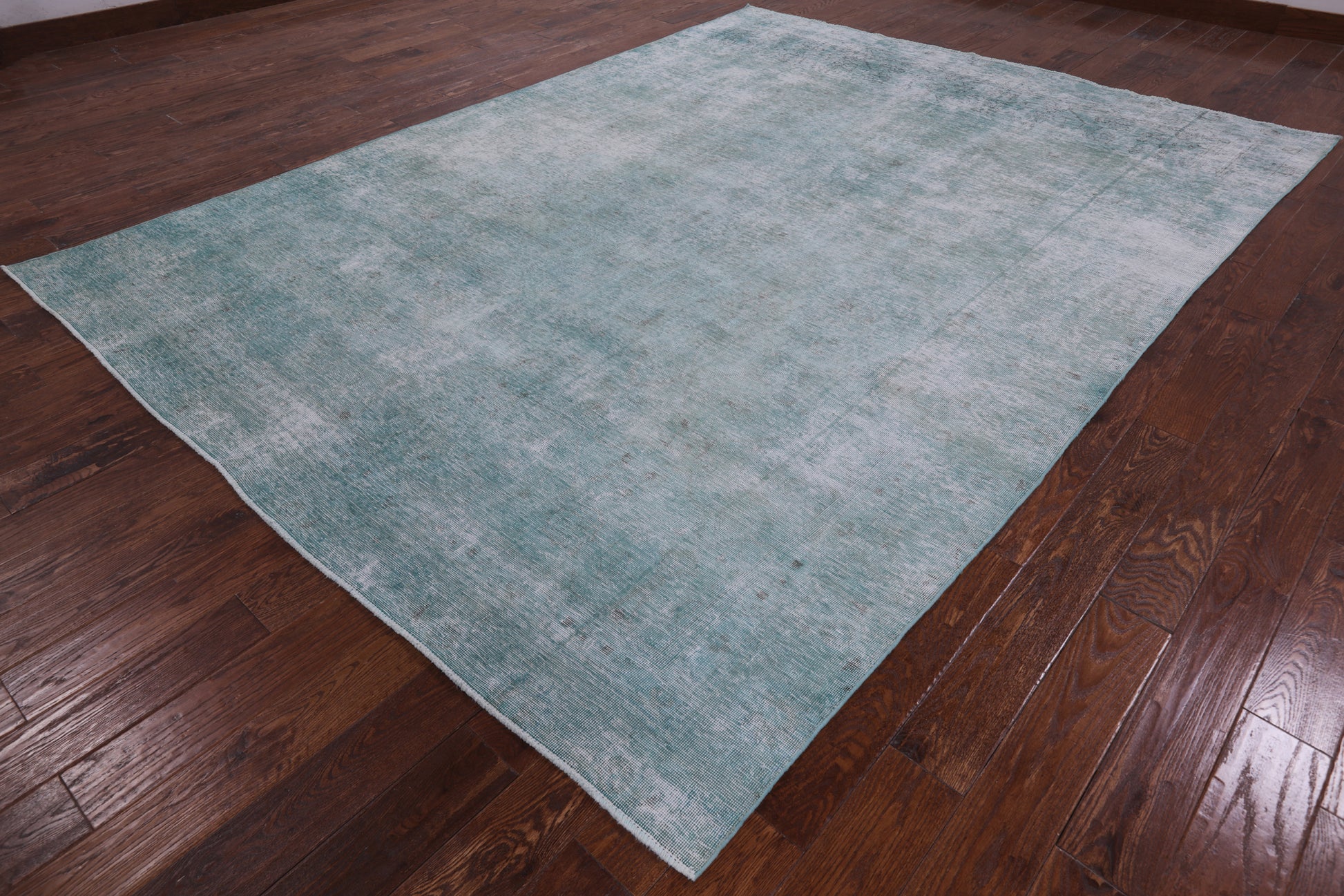 Persian Overdyed Hand Knotted Wool Area Rug - 8' 3" X 11' 3" - Golden Nile
