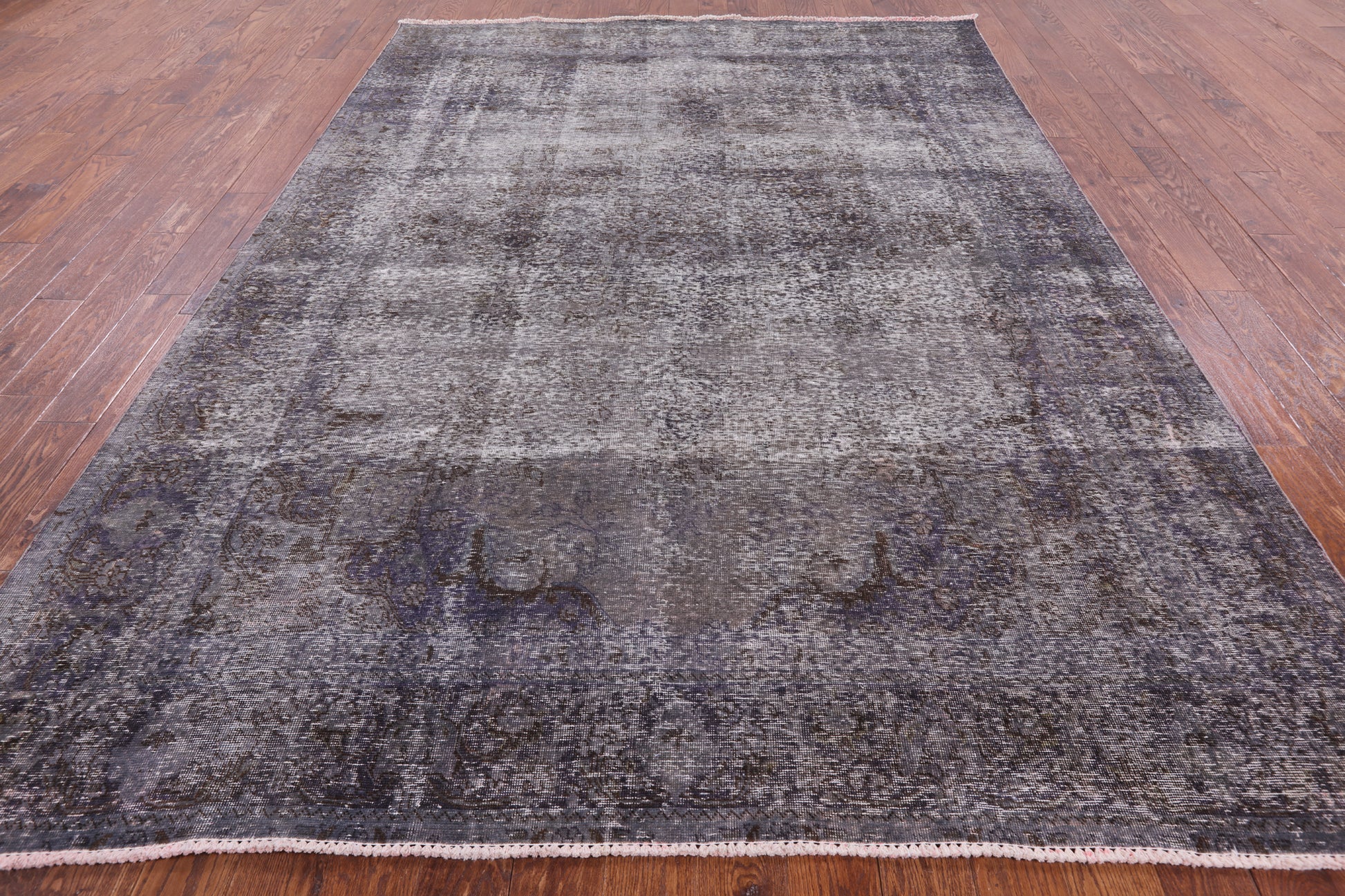 Persian Overdyed Handmade Wool Area Rug - 7' 10" X 11' 0" - Golden Nile