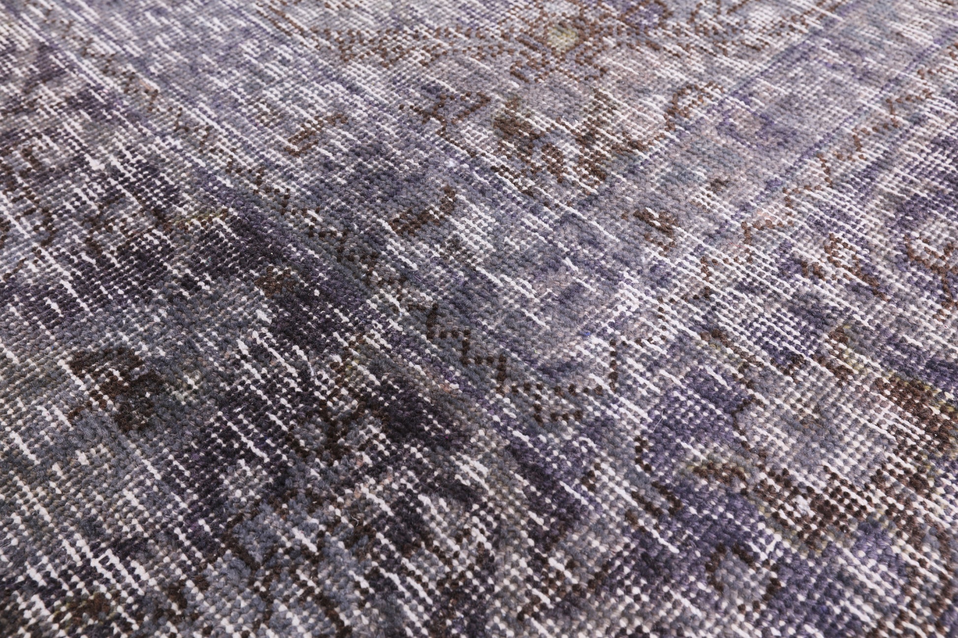 Persian Overdyed Handmade Wool Area Rug - 7' 10" X 11' 0" - Golden Nile