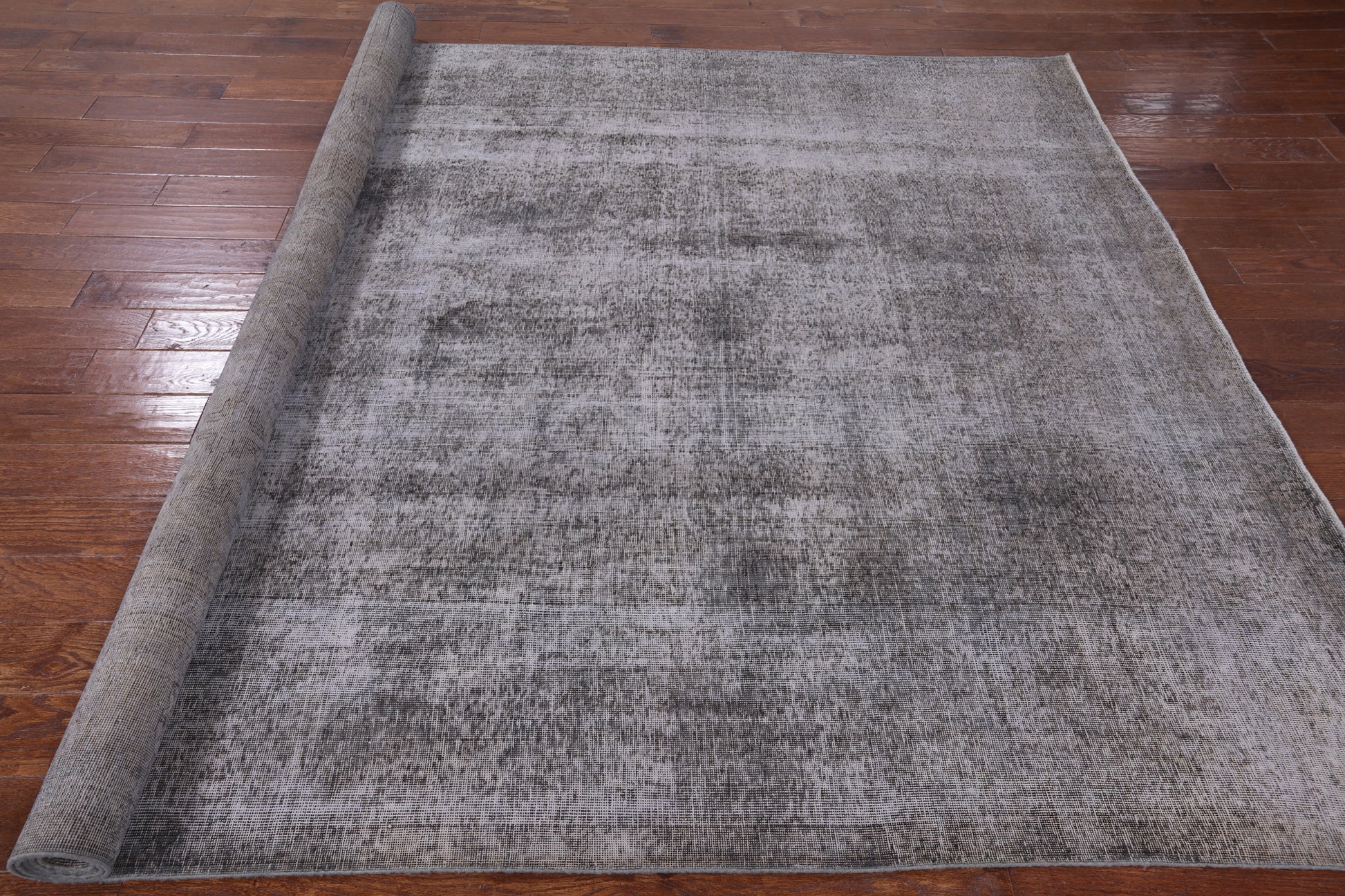 Persian Overdyed Hand Knotted Wool Area Rug - 8' 0" X 11' 1" - Golden Nile