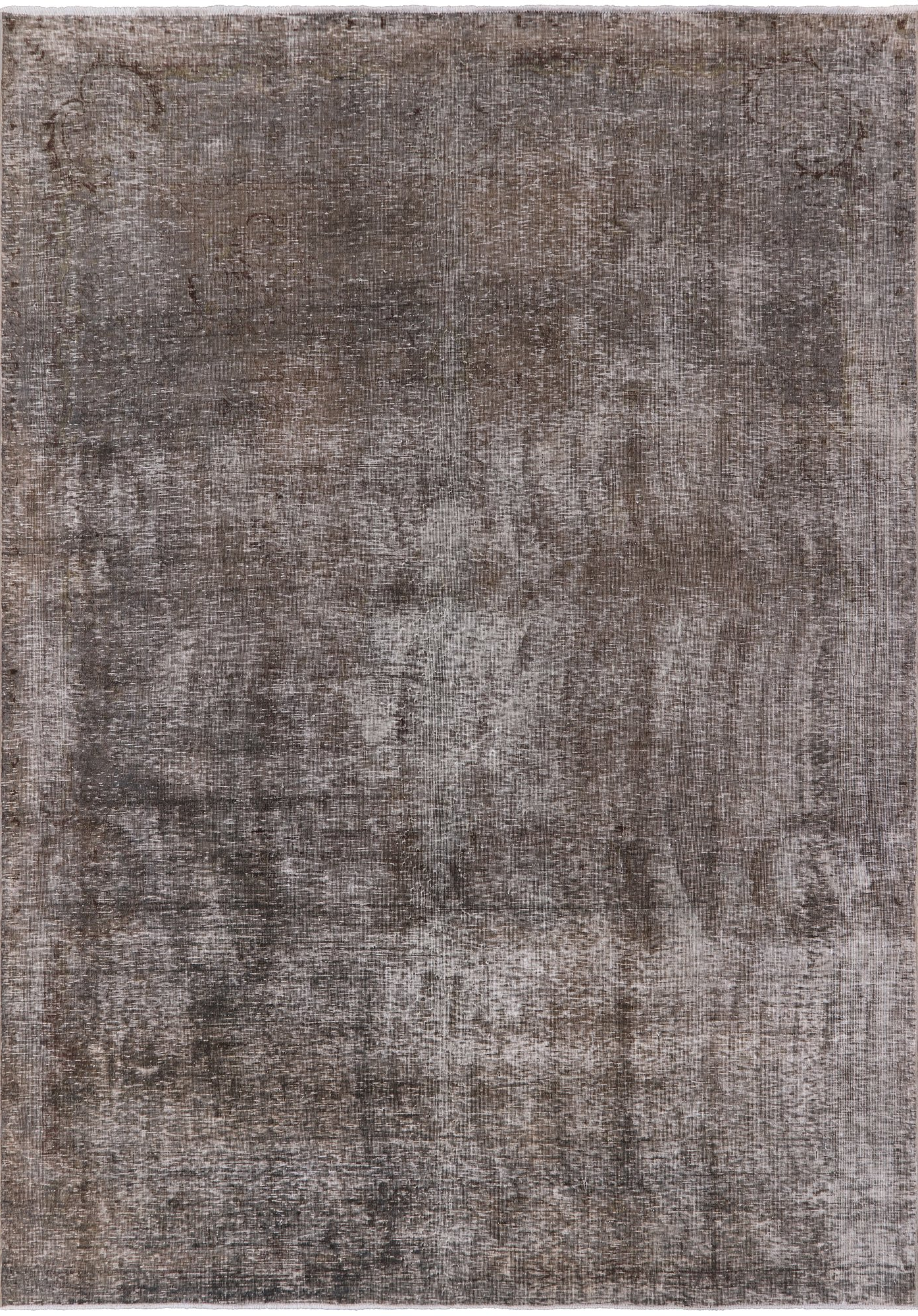 Persian Overdyed Hand Knotted Wool Area Rug - 7' 9" X 10' 10" - Golden Nile