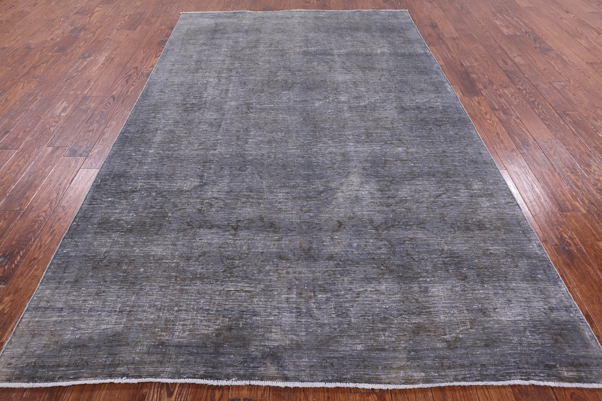 Persian Overdyed Hand Knotted Wool Area Rug - 6' 9" X 10' 9" - Golden Nile