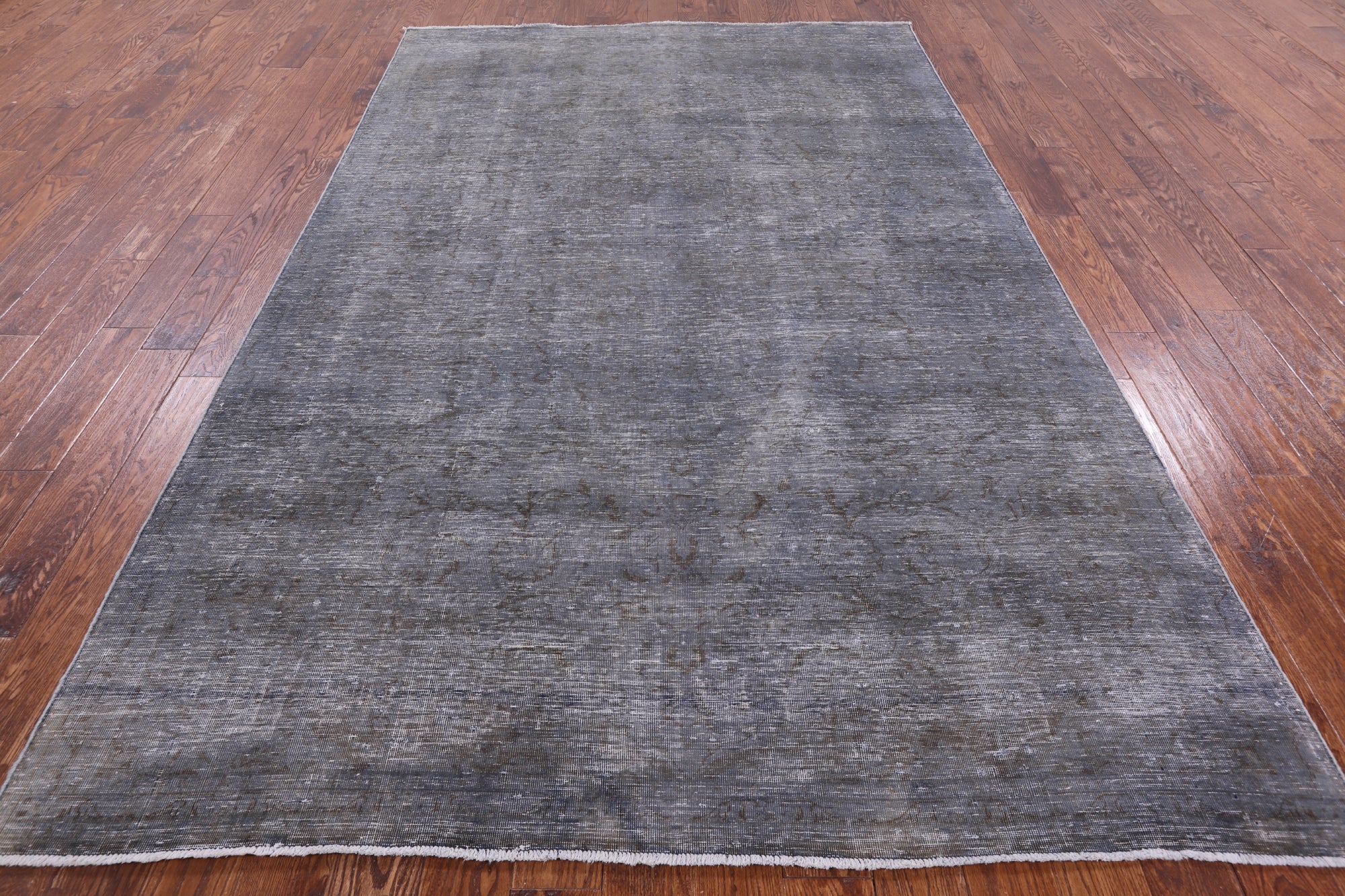 Persian Overdyed Hand Knotted Wool Area Rug - 6' 9" X 10' 9" - Golden Nile