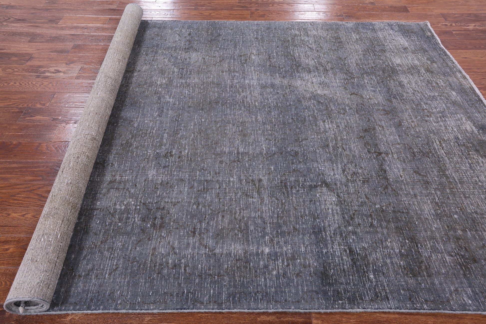 Persian Overdyed Hand Knotted Wool Area Rug - 6' 9" X 10' 9" - Golden Nile