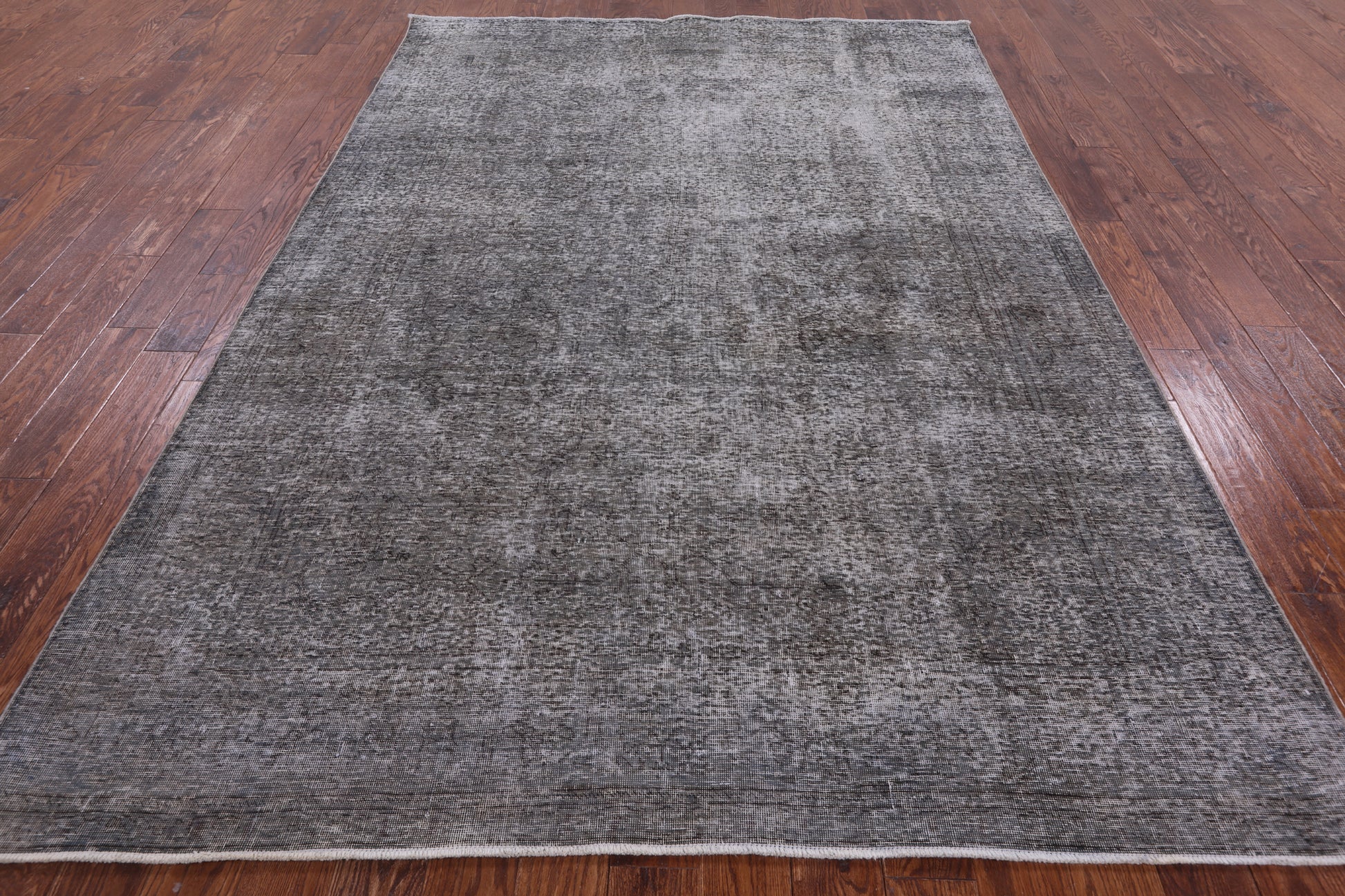 Persian Overdyed Hand Knotted Wool Area Rug - 7' 0" X 10' 1" - Golden Nile