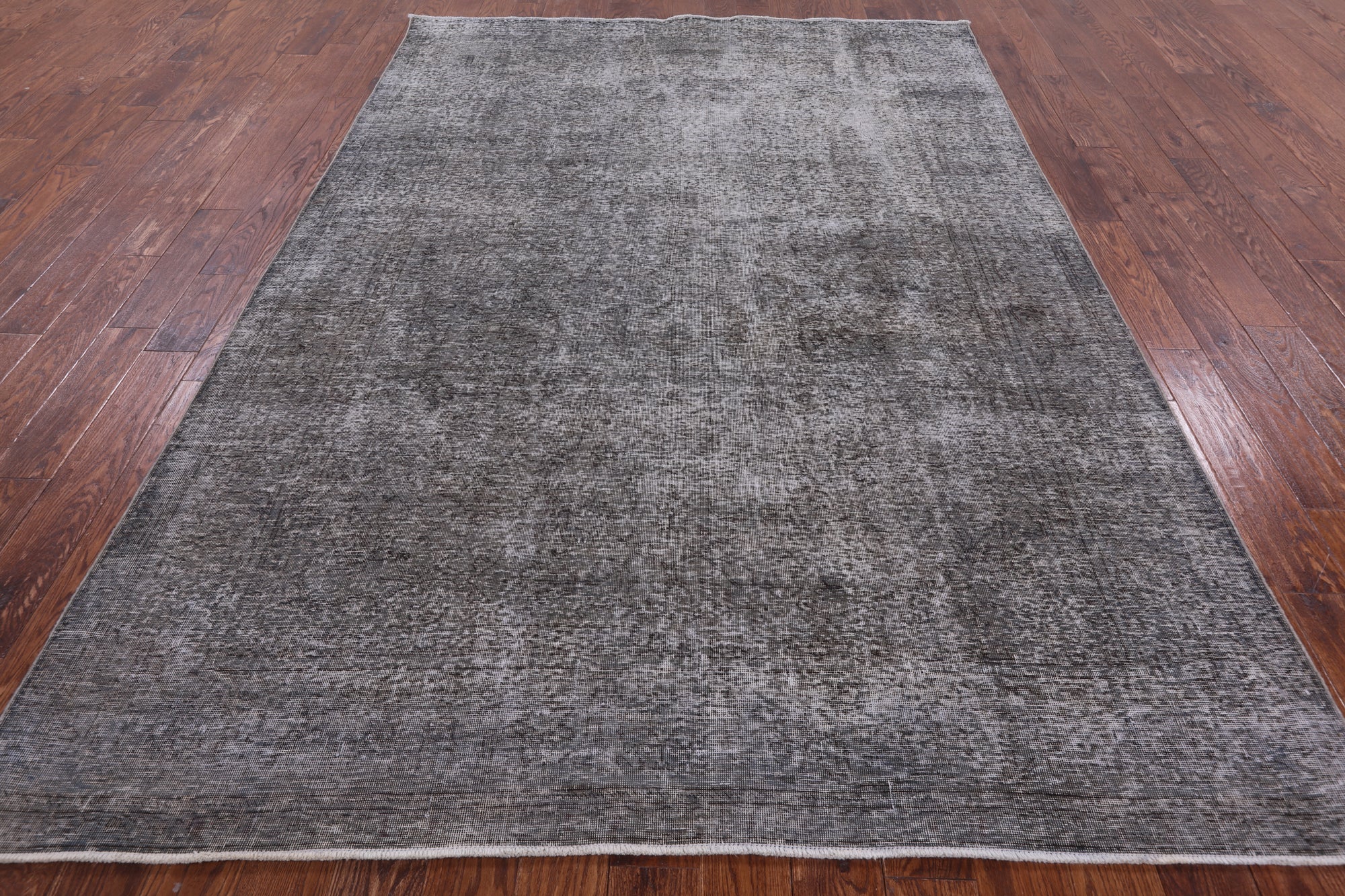 Persian Overdyed Hand Knotted Wool Area Rug - 7' 0" X 10' 1" - Golden Nile