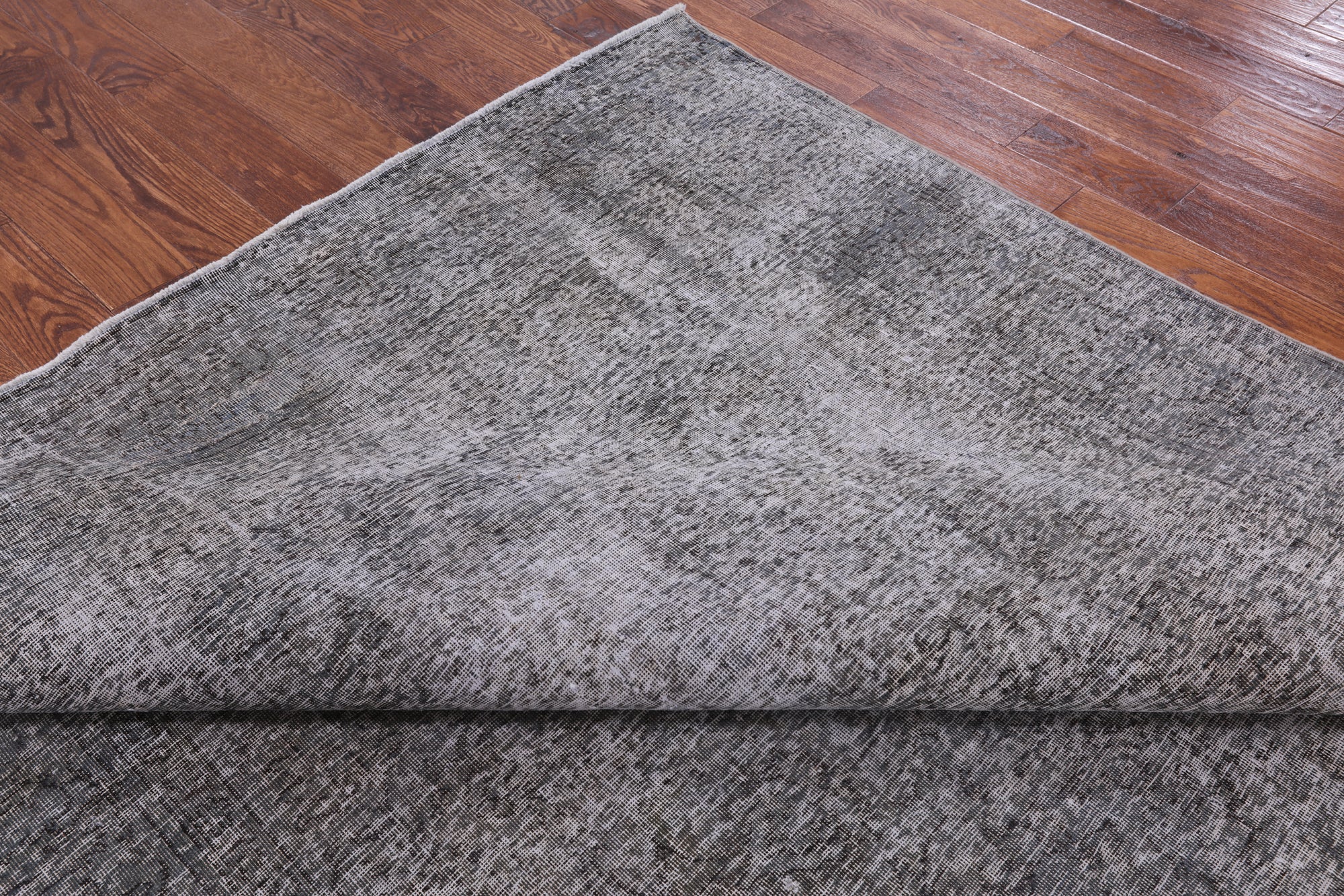 Persian Overdyed Hand Knotted Wool Area Rug - 7' 0" X 10' 1" - Golden Nile