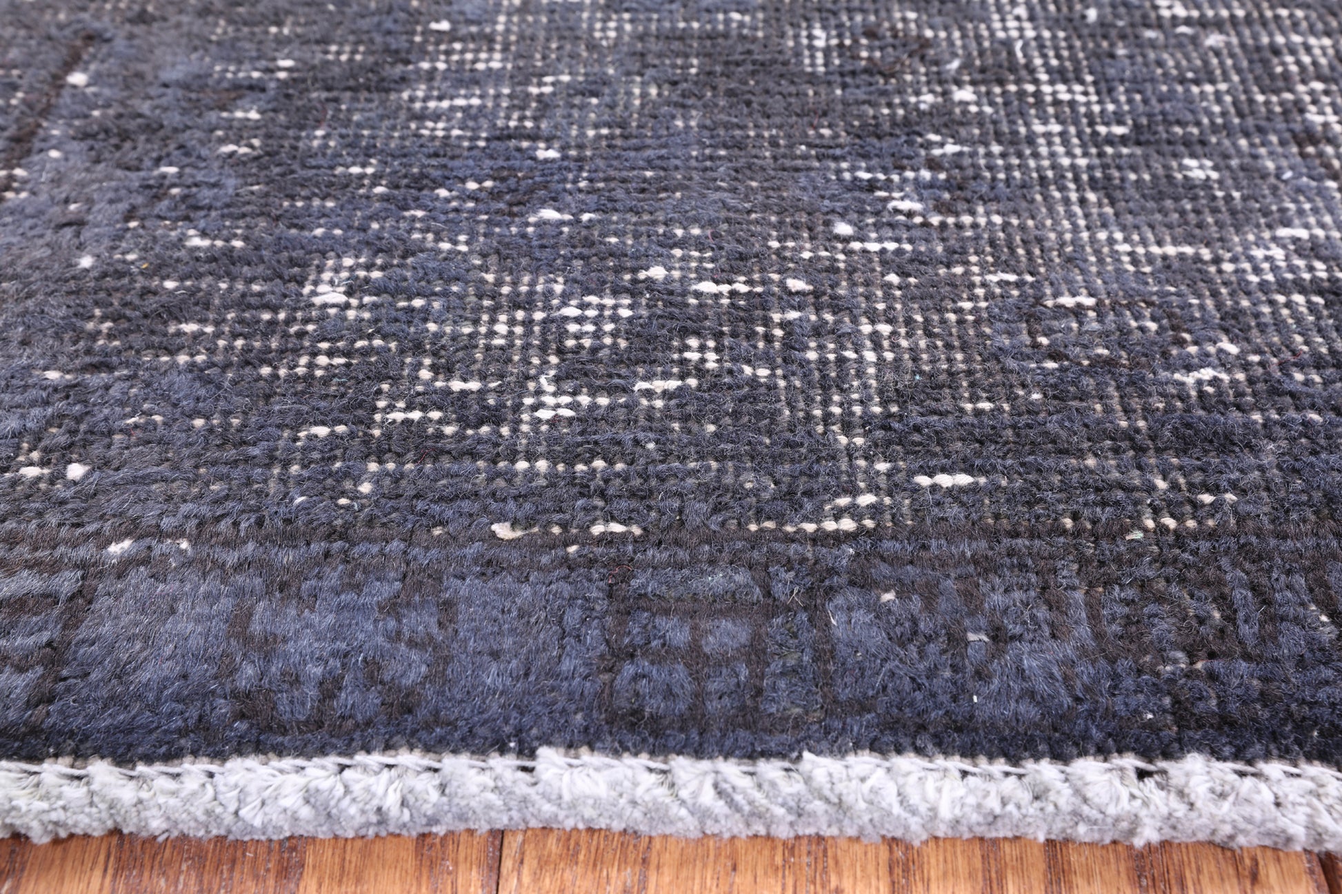 Persian Overdyed Hand Knotted Wool Area Rug - 6' 10" X 9' 6" - Golden Nile