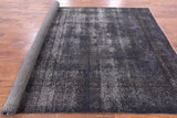 Persian Overdyed Hand Knotted Wool Area Rug - 6' 10" X 9' 6" - Golden Nile