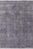Grey Persian Overdyed Hand Knotted Wool Area Rug - 6' 6" X 9' 5" - Golden Nile