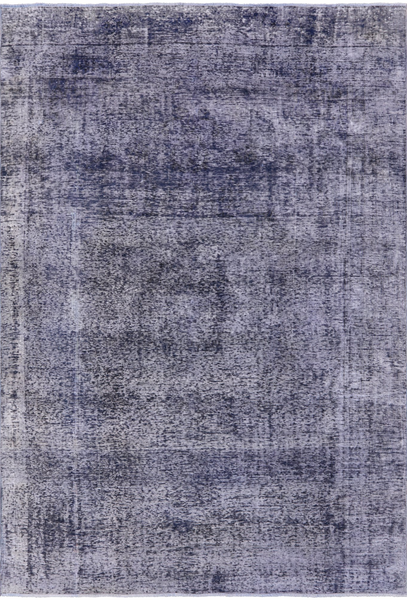 Persian Overdyed Hand Knotted Wool Area Rug - 7' 3" X 10' 7" - Golden Nile