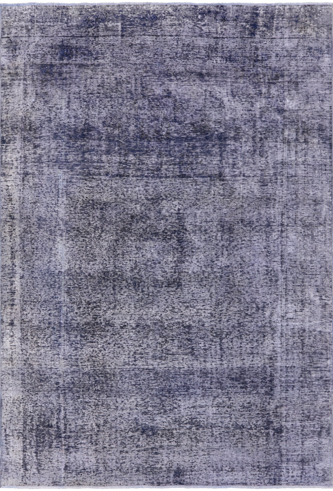 Persian Overdyed Hand Knotted Wool Area Rug - 7' 3" X 10' 7" - Golden Nile
