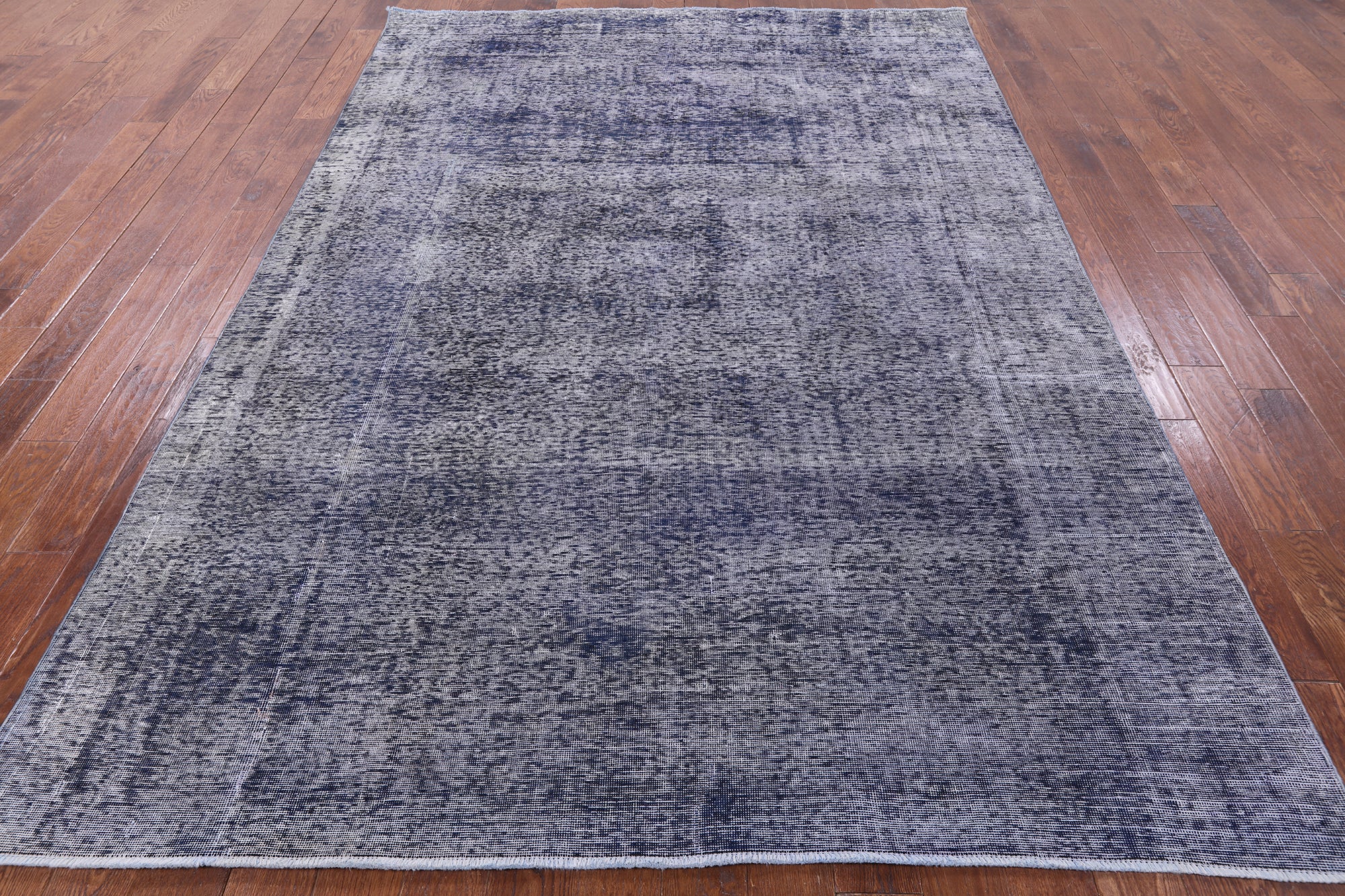 Persian Overdyed Hand Knotted Wool Area Rug - 7' 3" X 10' 7" - Golden Nile