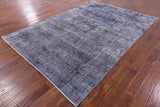 Persian Overdyed Hand Knotted Wool Area Rug - 7' 3" X 10' 7" - Golden Nile