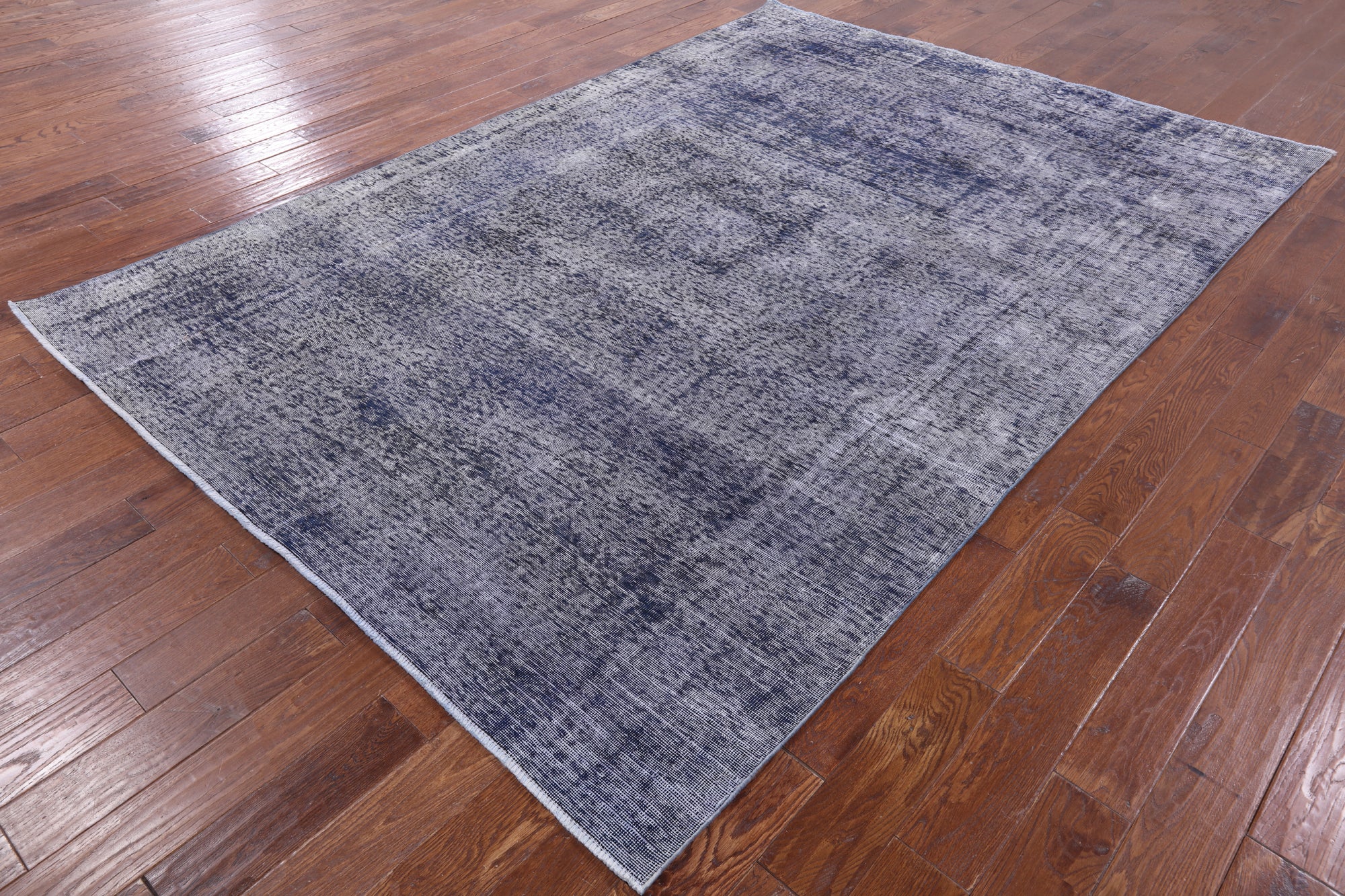 Persian Overdyed Hand Knotted Wool Area Rug - 7' 3" X 10' 7" - Golden Nile