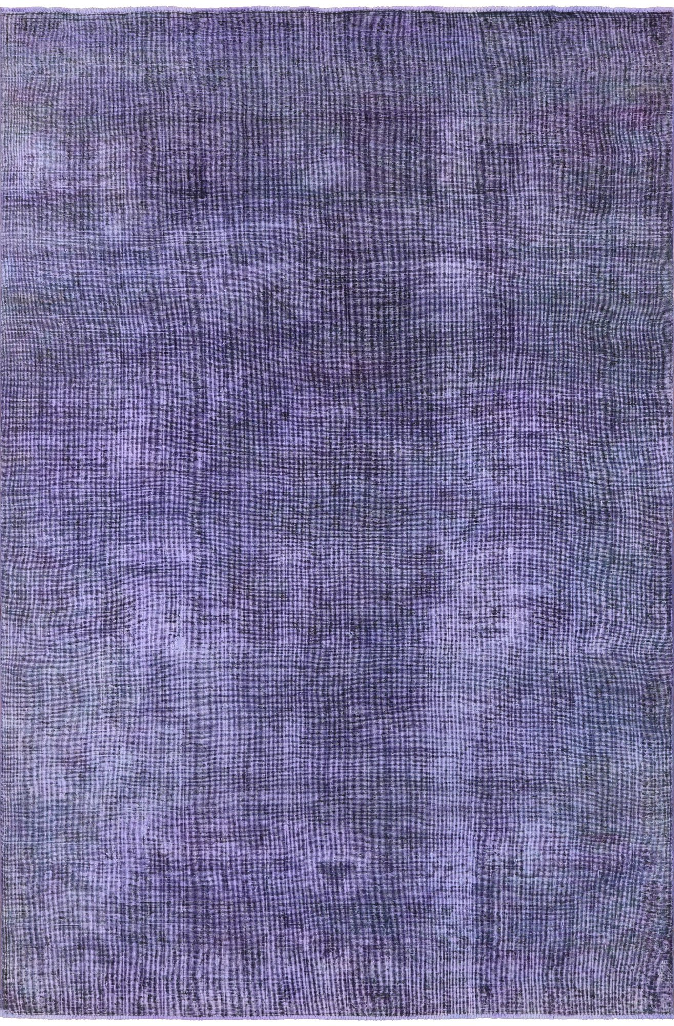 Persian Overdyed Hand Knotted Wool Area Rug - 6' 10" X 10' 4" - Golden Nile