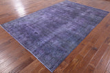 Persian Overdyed Hand Knotted Wool Area Rug - 6' 10" X 10' 4" - Golden Nile