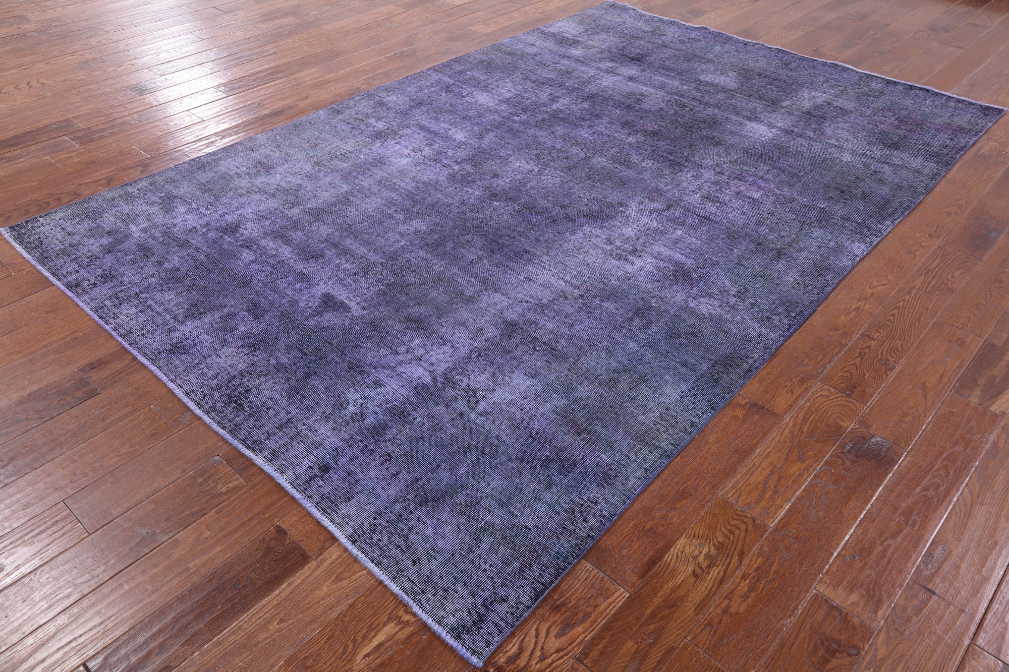 Persian Overdyed Hand Knotted Wool Area Rug - 6' 10" X 10' 4" - Golden Nile
