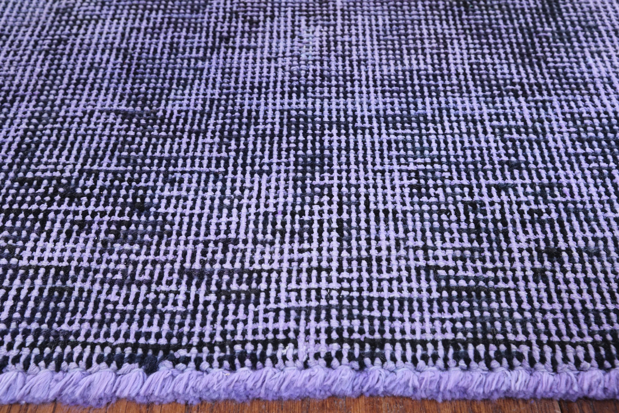 Persian Overdyed Hand Knotted Wool Area Rug - 6' 10" X 10' 4" - Golden Nile