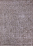 Ivory Persian Vintage White Wash Hand Knotted Wool Area Rug - 9' 1" X 12' 6" - Golden Nile
