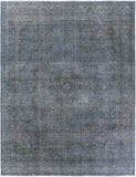 Persian Overdyed Hand Knotted Wool Area Rug - 9' 7" X 12' 6" - Golden Nile