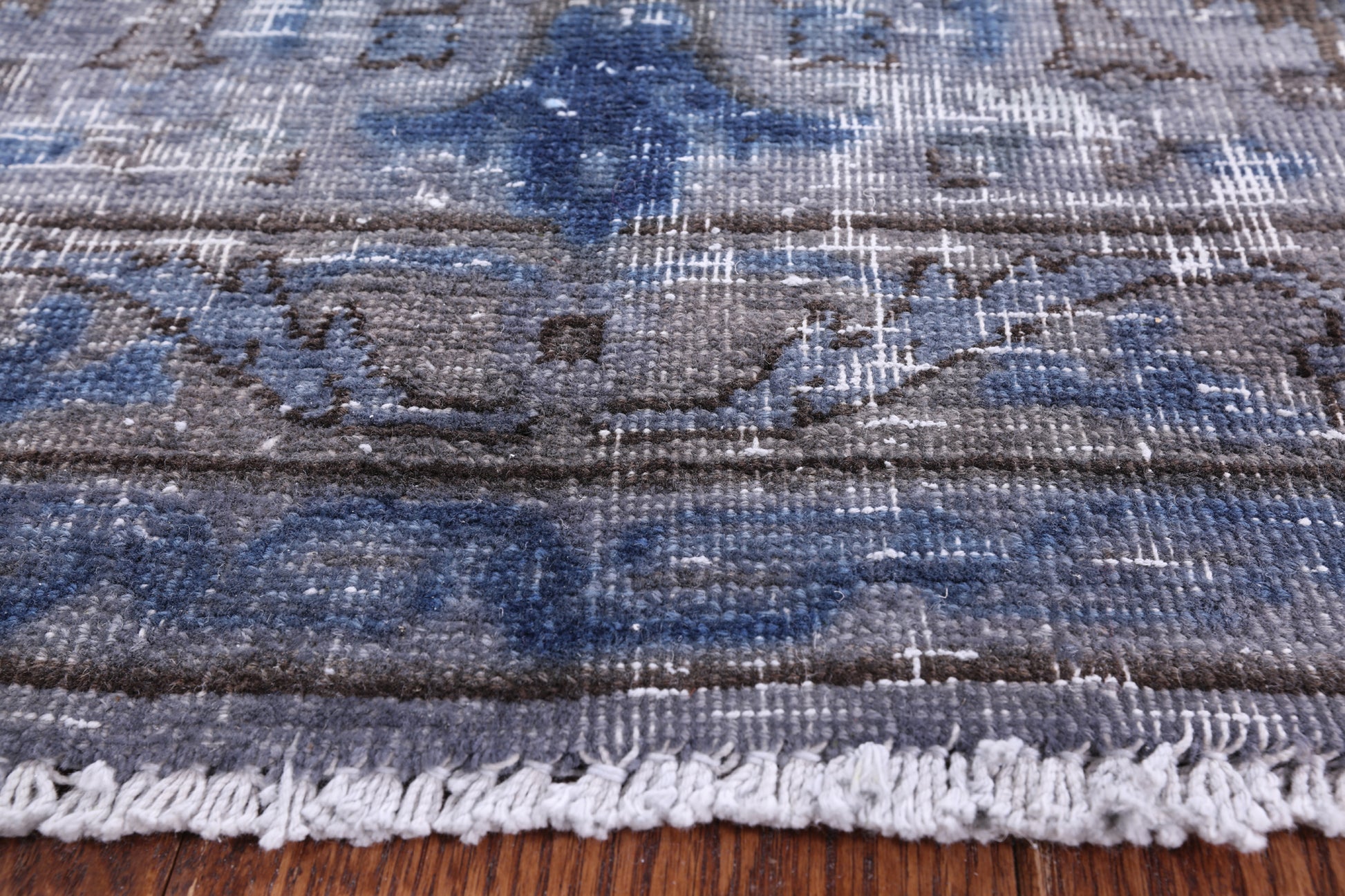 Persian Overdyed Hand Knotted Wool Area Rug - 9' 8" X 12' 7" - Golden Nile