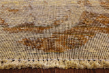 Persian Overdyed Hand Knotted Wool Area Rug - 9' 10" X 12' 1" - Golden Nile