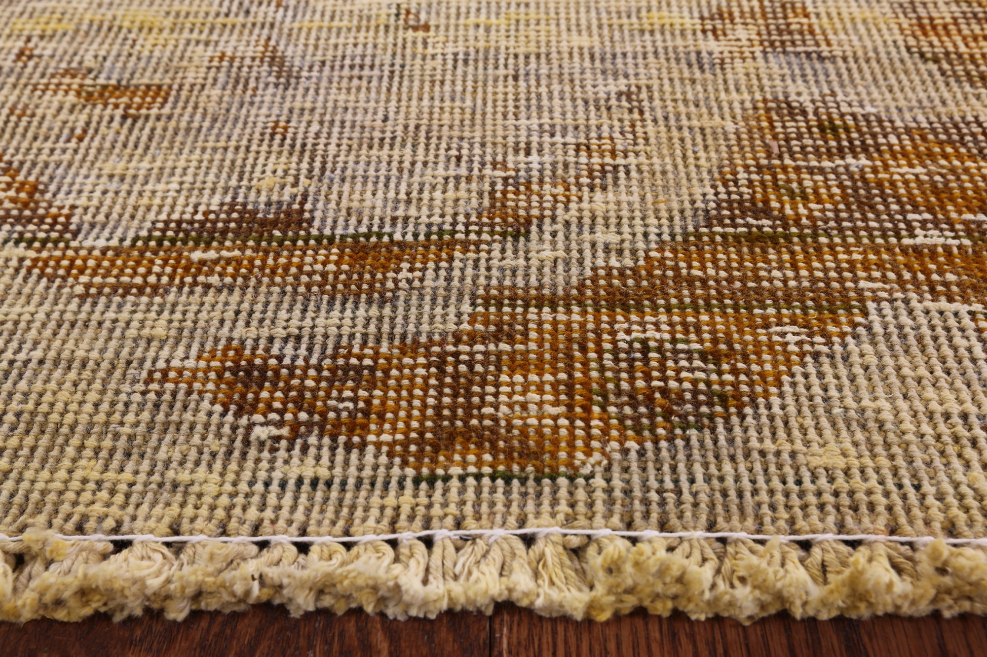 Persian Overdyed Hand Knotted Wool Area Rug - 9' 10" X 12' 1" - Golden Nile