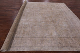 Persian Vintage White Wash Hand Knotted Wool Area Rug - 9' 10" X 13' 3" - Golden Nile