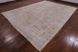 Persian Vintage White Wash Hand Knotted Wool Area Rug - 9' 10" X 13' 3" - Golden Nile