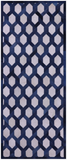 Natural Cowhide Hand Stitched Runner Rug - 4' 0" X 10' 0" - Golden Nile