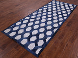 Natural Cowhide Hand Stitched Runner Rug - 4' 0" X 10' 0" - Golden Nile