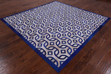 Square Natural Cowhide Hand Stitched Patchwork Rug - 8' 0" X 8' 0" - Golden Nile