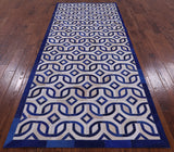 Natural Cowhide Hand Stitched Runner Rug - 4' 0" X 10' 0" - Golden Nile