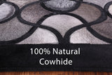 Natural Cowhide Hand Stitched Patchwork Rug - 8' 0" X 10' 0" - Golden Nile