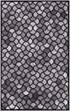 Natural Cowhide Hand Stitched Patchwork Rug - 5' 0" X 8' 0" - Golden Nile