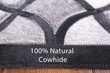 Natural Cowhide Hand Stitched Runner Rug - 4' 0" X 10' 0" - Golden Nile
