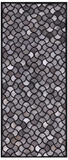 Natural Cowhide Hand Stitched Runner Rug - 4' 0" X 10' 0" - Golden Nile