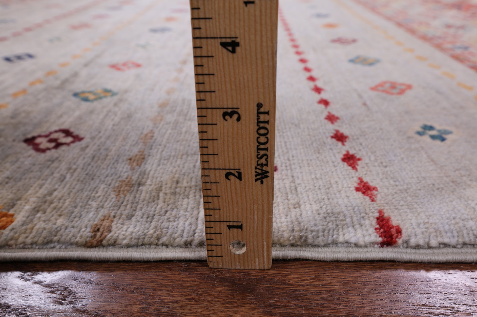 Khorjin Persian Gabbeh Handmade Wool Rug - 8' 2" X 11' 2" - Golden Nile