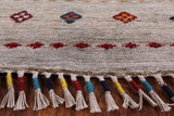 Khorjin Persian Gabbeh Hand Knotted Wool Area Rug - 8' 4" X 11' 4" - Golden Nile