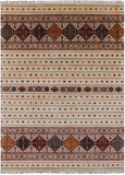 Khorjin Persian Gabbeh Hand Knotted Wool Area Rug - 8' 2" X 11' 3" - Golden Nile