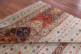 Khorjin Persian Gabbeh Hand Knotted Wool Area Rug - 8' 3" X 11' 2" - Golden Nile