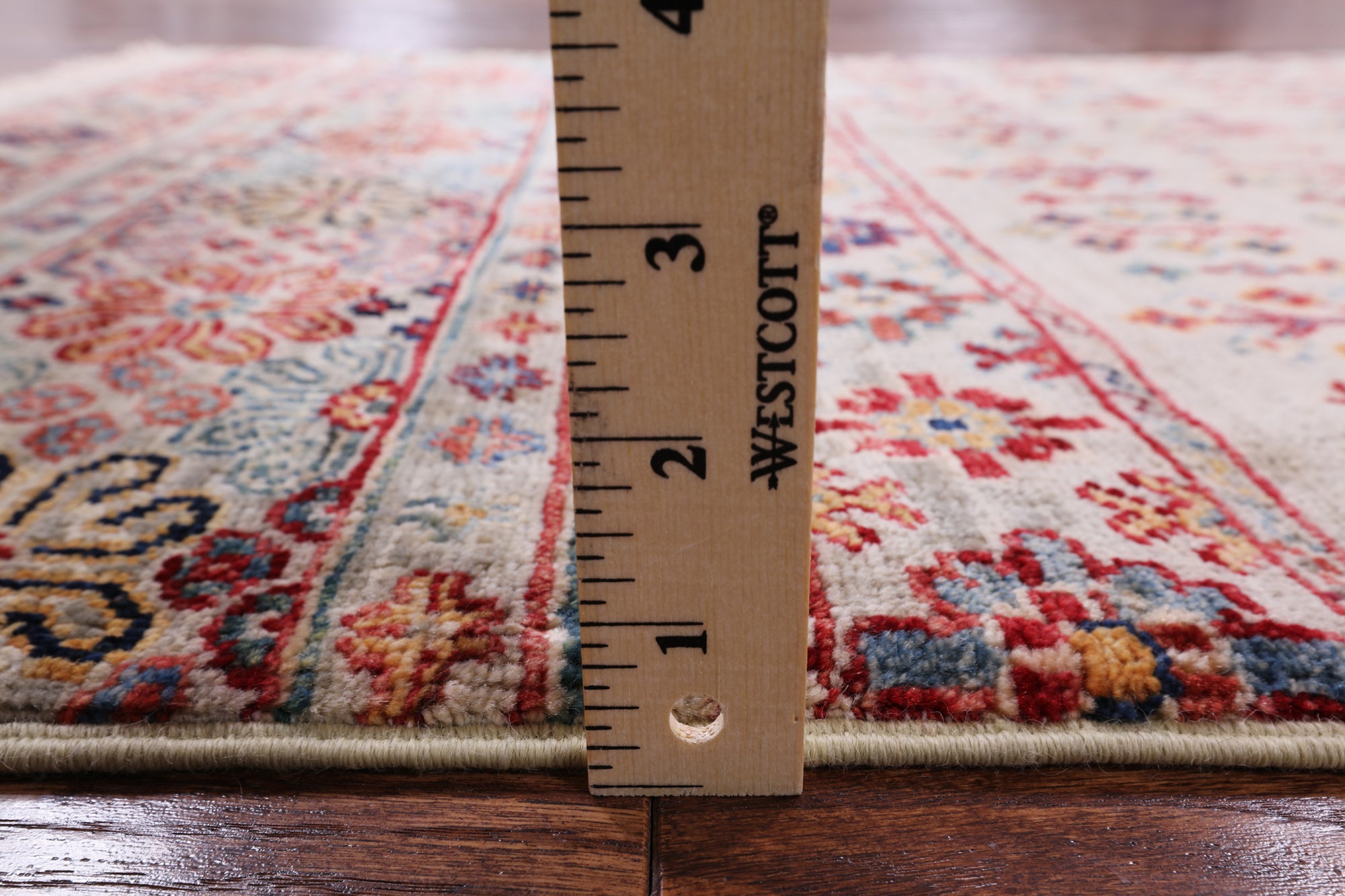 Persian Gabbeh Hand Knotted Wool Area Rug - 3' 2" X 4' 11" - Golden Nile