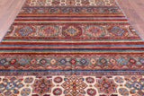 Khorjin Persian Gabbeh Hand Knotted Wool Area Rug - 6' 9" X 10' 2" - Golden Nile