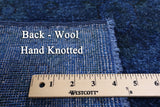 Full Pile Overdyed Hand Knotted Wool Runner Rug - 2' 7" X 9' 10" - Golden Nile