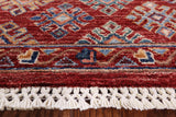 Persian Gabbeh Hand Knotted Wool Runner Rug - 2' 7" X 8' 5" - Golden Nile