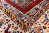 Persian Gabbeh Handmade Wool Area Rug - 6' 11" X 9' 9" - Golden Nile