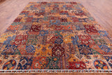 Tribal Persian Gabbeh Hand Knotted Wool Area Rug - 9' 10" X 12' 8" - Golden Nile