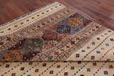 Persian Gabbeh Hand Knotted Wool Area Rug - 9' 3" X 12' 3" - Golden Nile